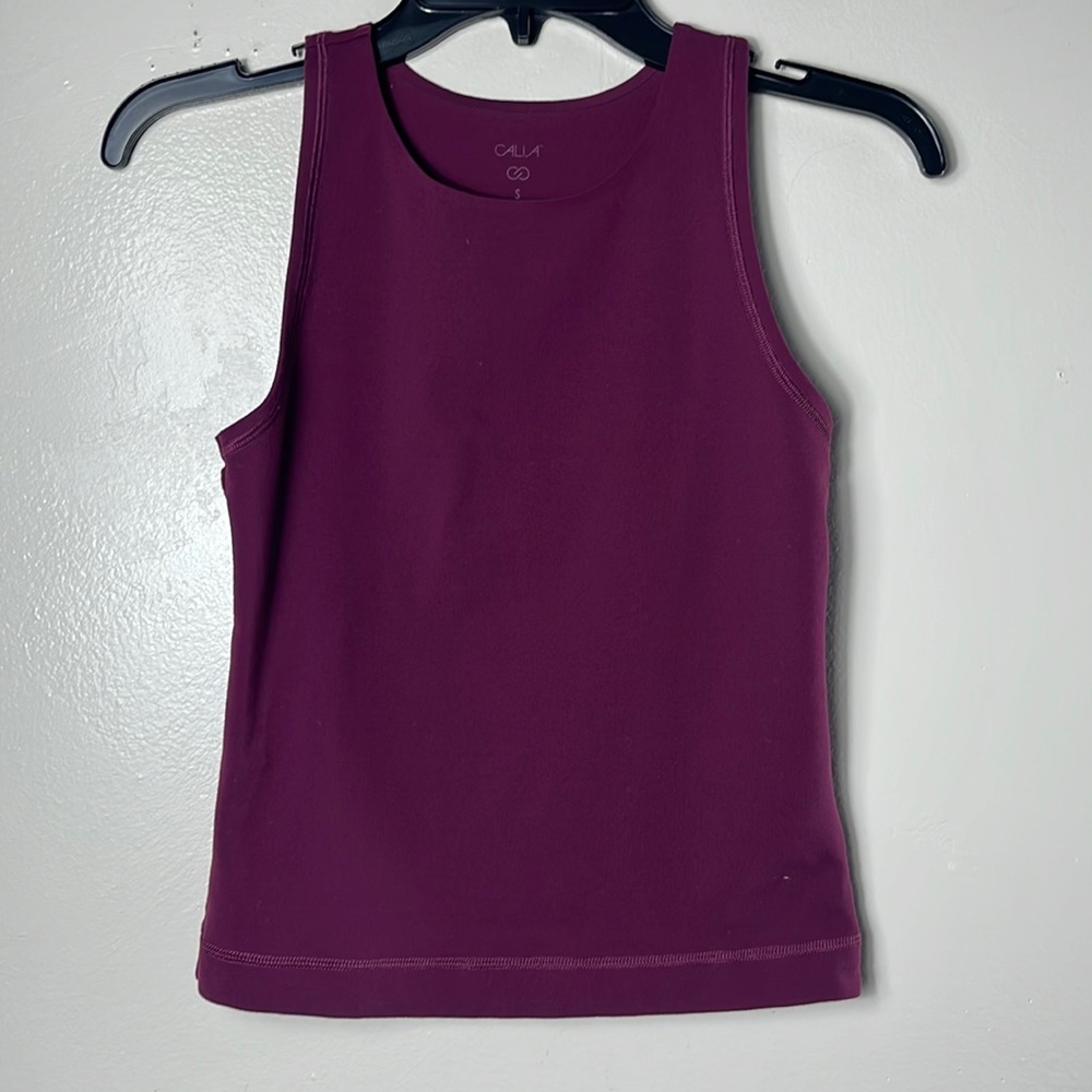 Alia tank top purple women’s size S